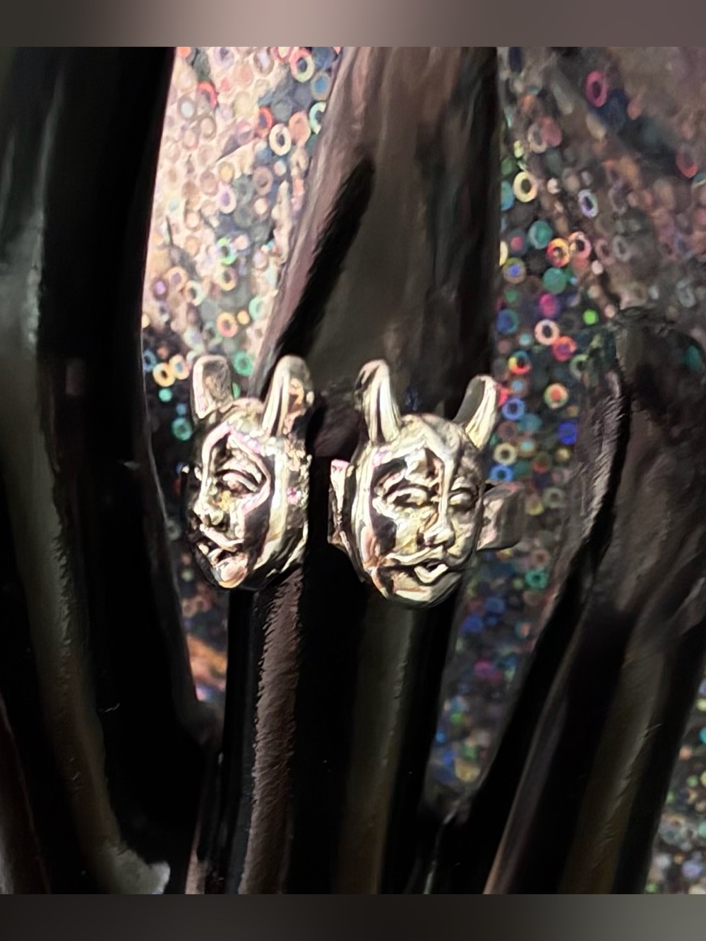 Japanese Hannya Mask/Oni Ring ~ protection